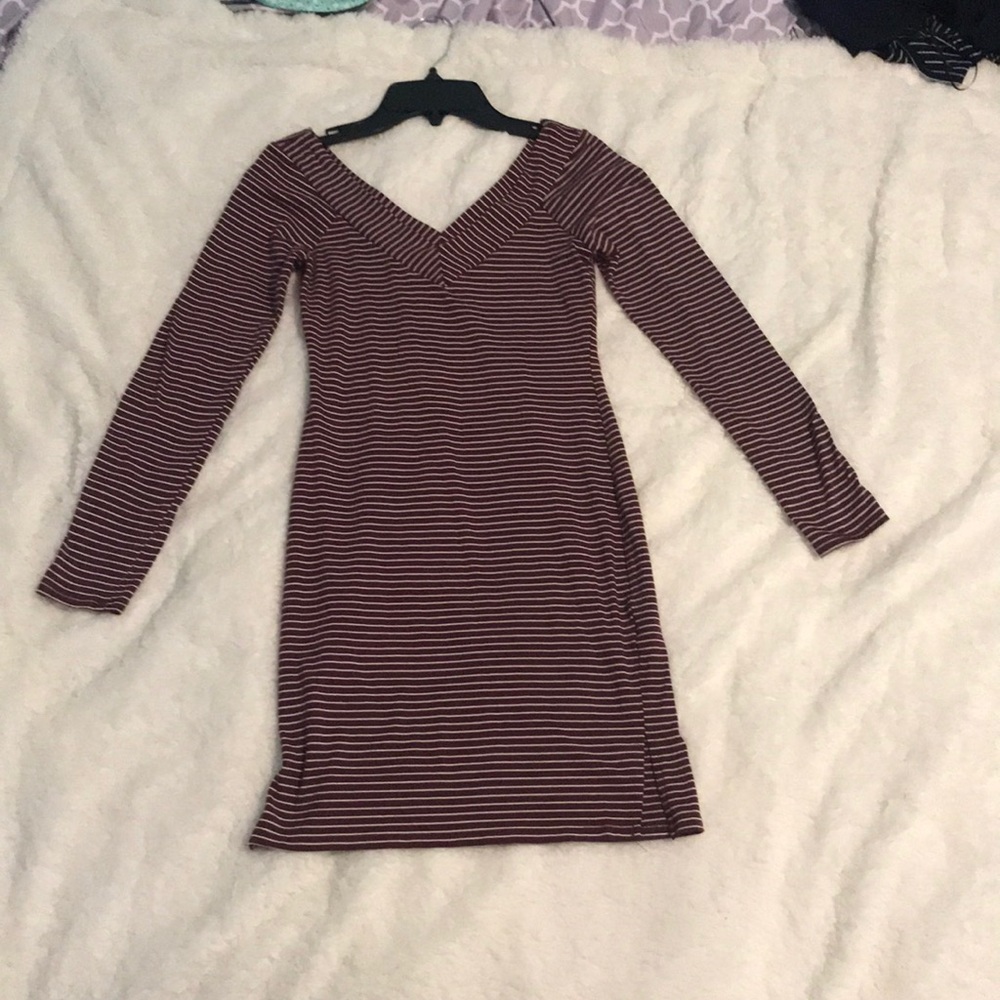 Long sleeve fitted  dress